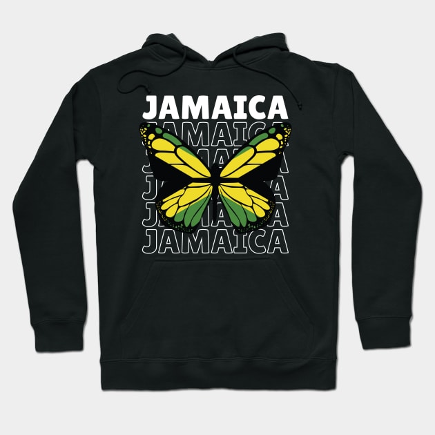 I Love Jamaica // Jamaican Flag // Jamaican Pride Hoodie by SLAG_Creative